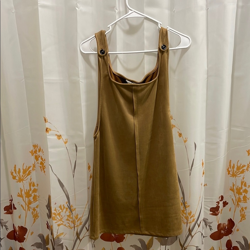 Brown Sleeveless Women's Dress